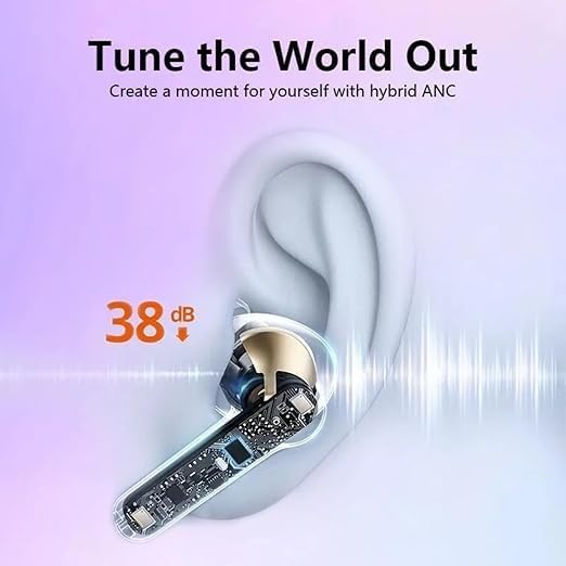 Ultrapods Pro TWS Bluetooth 5.3 Earbuds | Noise Reduction & Long Battery
