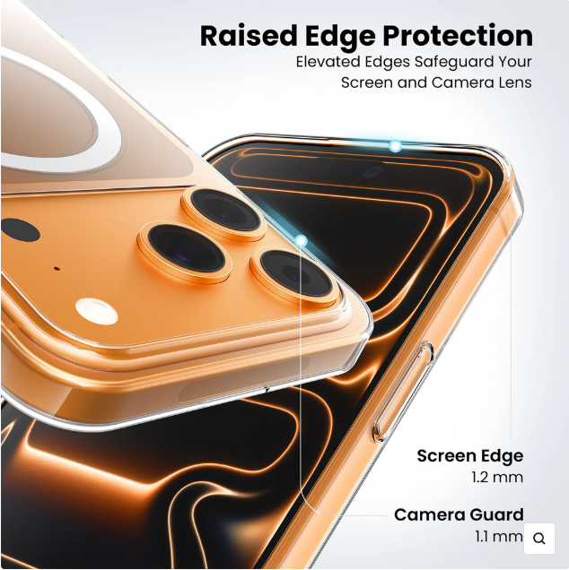 Anti-Yellow Magsafe Clear Case