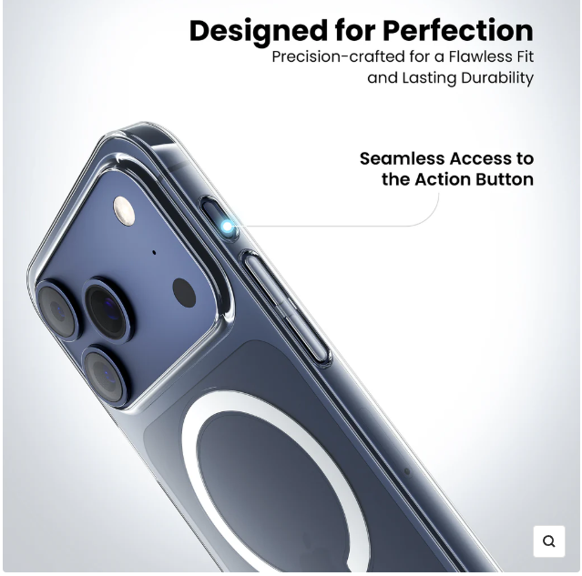 Anti-Yellow Magsafe Clear Case
